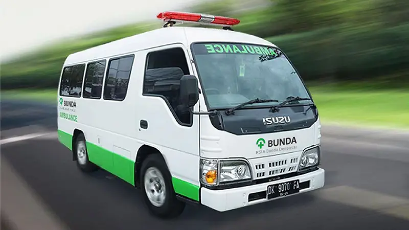 Ambulance Service (Layanan Ambulans) in Denpasar, Bali