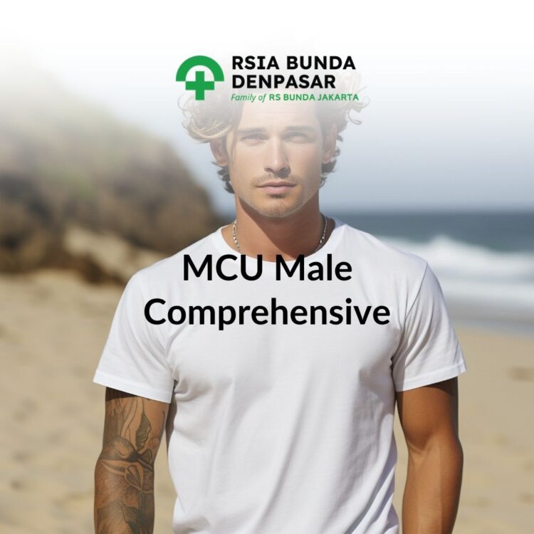 Paket MCU Male Comprehensive Bunda Denpasar untuk pemeriksaan kesehatan pria lengkap di Bali