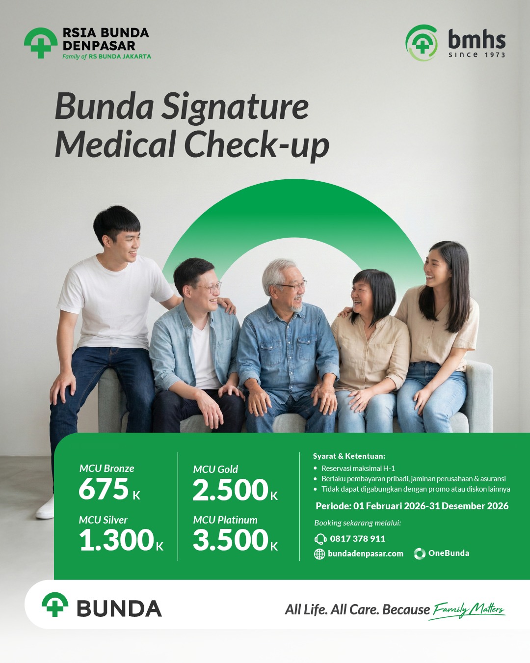 Paket Medical Check Up lengkap RSIA Bunda Denpasar untuk deteksi kesehatan menyeluruh